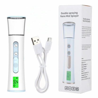 Vaporisateur Facial Portable | Hydratation Instantanée et Éclat Naturel
