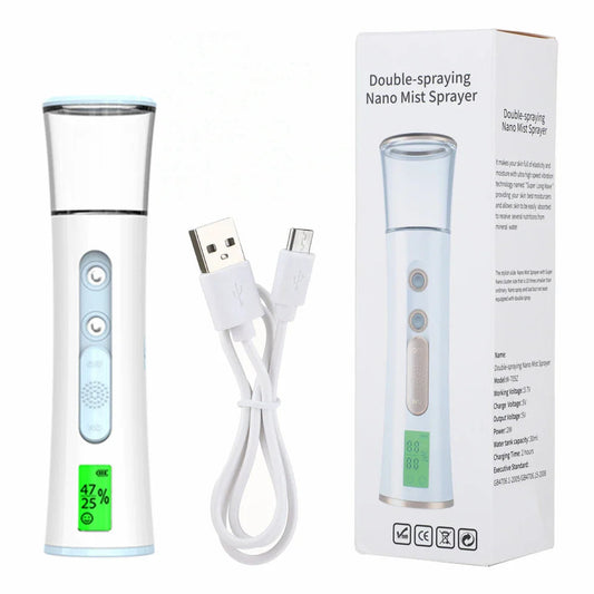Vaporisateur Facial Portable | Hydratation Instantanée et Éclat Naturel