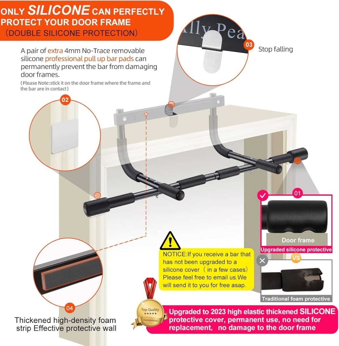 Barre de Traction pour Porte | Acier Renforcé et Installation Facile