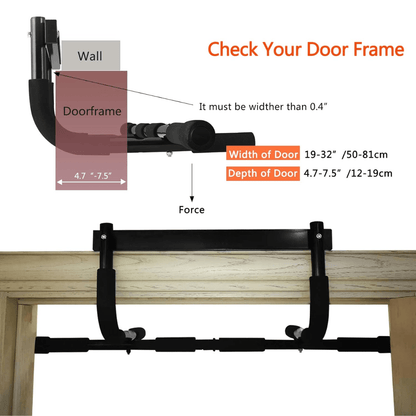 Barre de Traction pour Porte | Acier Renforcé et Installation Facile