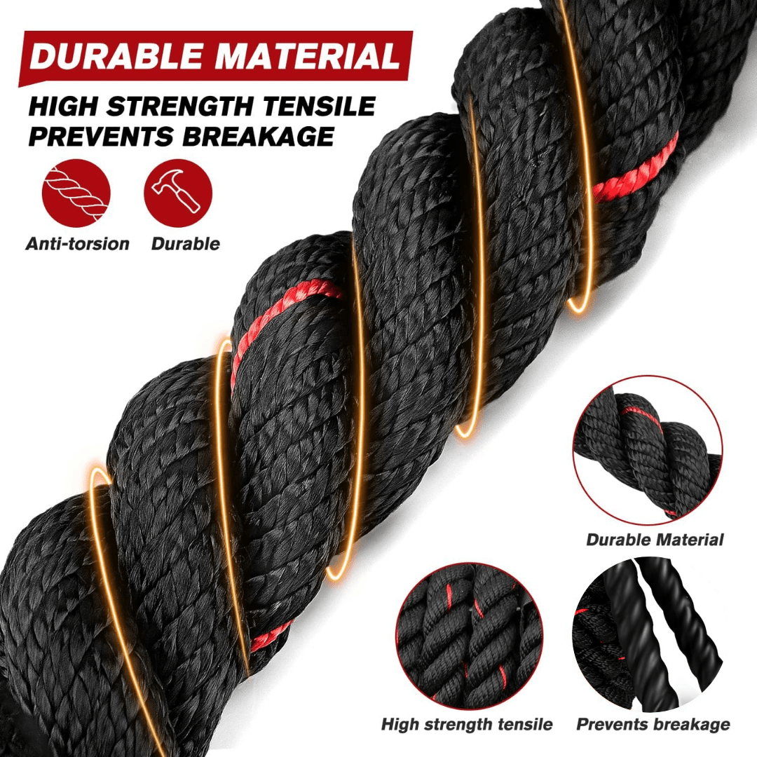 Corde à Sauter Lestée pour Fitness | Ajustable et Idéale pour Brûler des Graisses