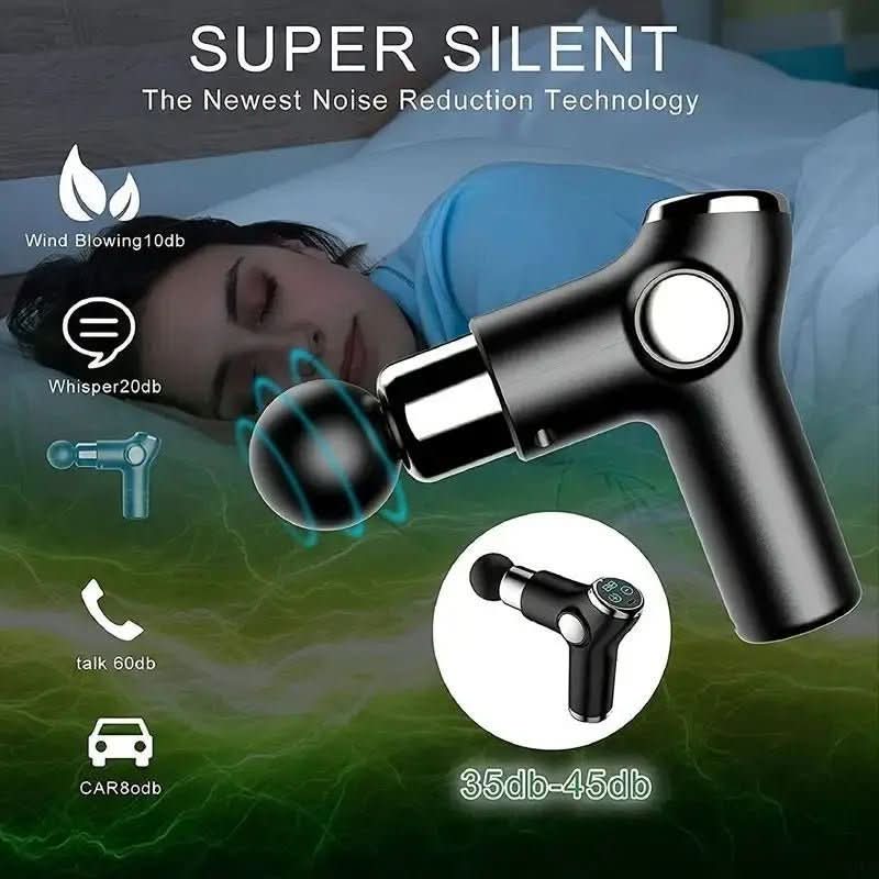 Pistolet de Massage Profond | Soulagement Musculaire et Récupération Efficace