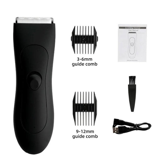 Tondeuse Rechargeable pour Toilettage Précis | Résultats Lisses et Sûrs Sans Irritation