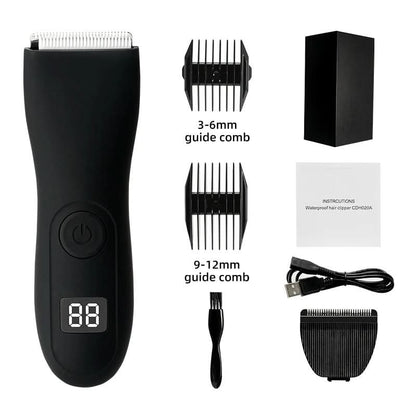 Tondeuse Rechargeable pour Toilettage Précis | Résultats Lisses et Sûrs Sans Irritation