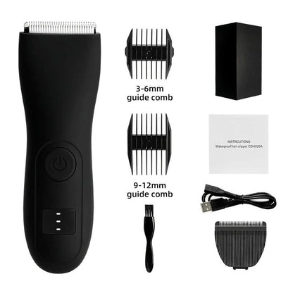Tondeuse Rechargeable pour Toilettage Précis | Résultats Lisses et Sûrs Sans Irritation