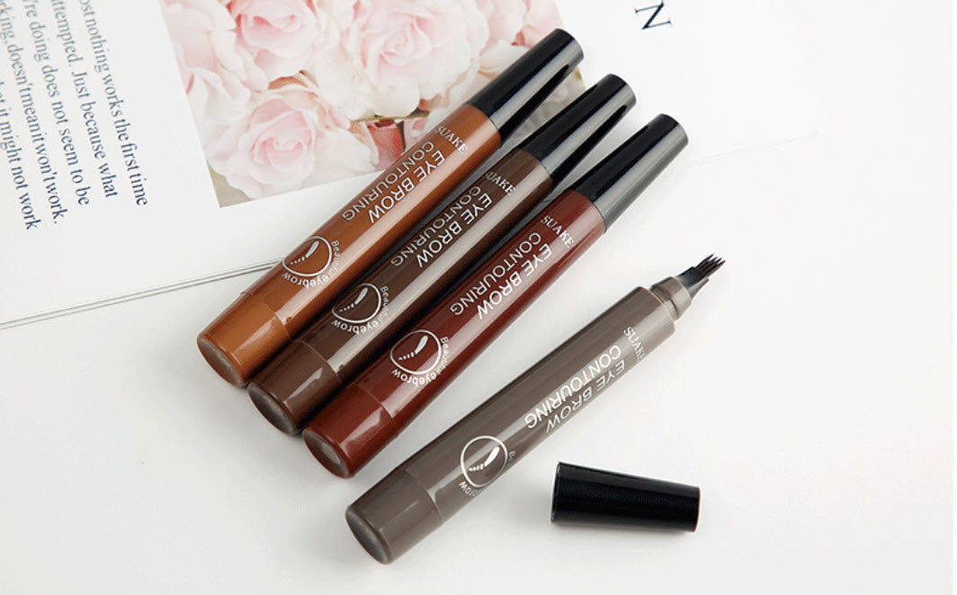 Crayon à Sourcils Brun Foncé | Précision et Résistance aux Taches