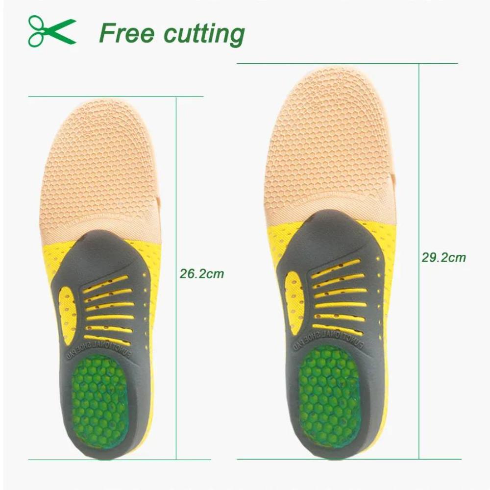 Semelles Orthopédiques en Gel | Confort et Soutien pour Pieds Plats