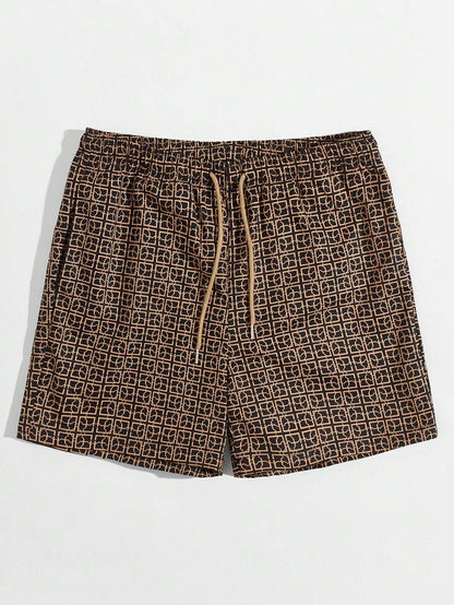 Shorts Imprimés Déclaratifs | Taille Ajustable et Confort Estival