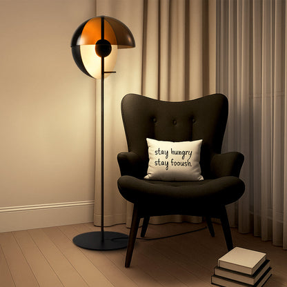 Lampe de Sol en Verre Moderne | Élégance Contemporaine et Atmosphère Chaleureuse