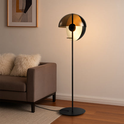 Lampe de Sol en Verre Moderne | Élégance Contemporaine et Atmosphère Chaleureuse