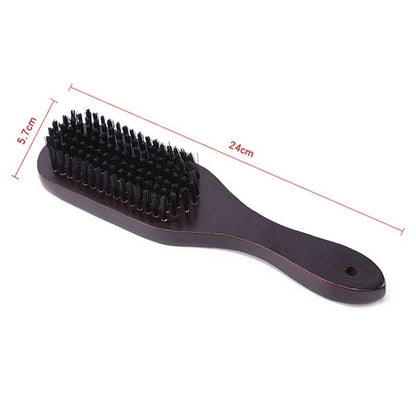 Brosse à Barbe et Cheveux Premium | Finition Lisse et Antistatique