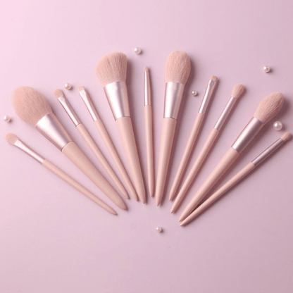 Kit de Pinceaux de Maquillage Professionnel | 11 Outils pour Fini Impeccable