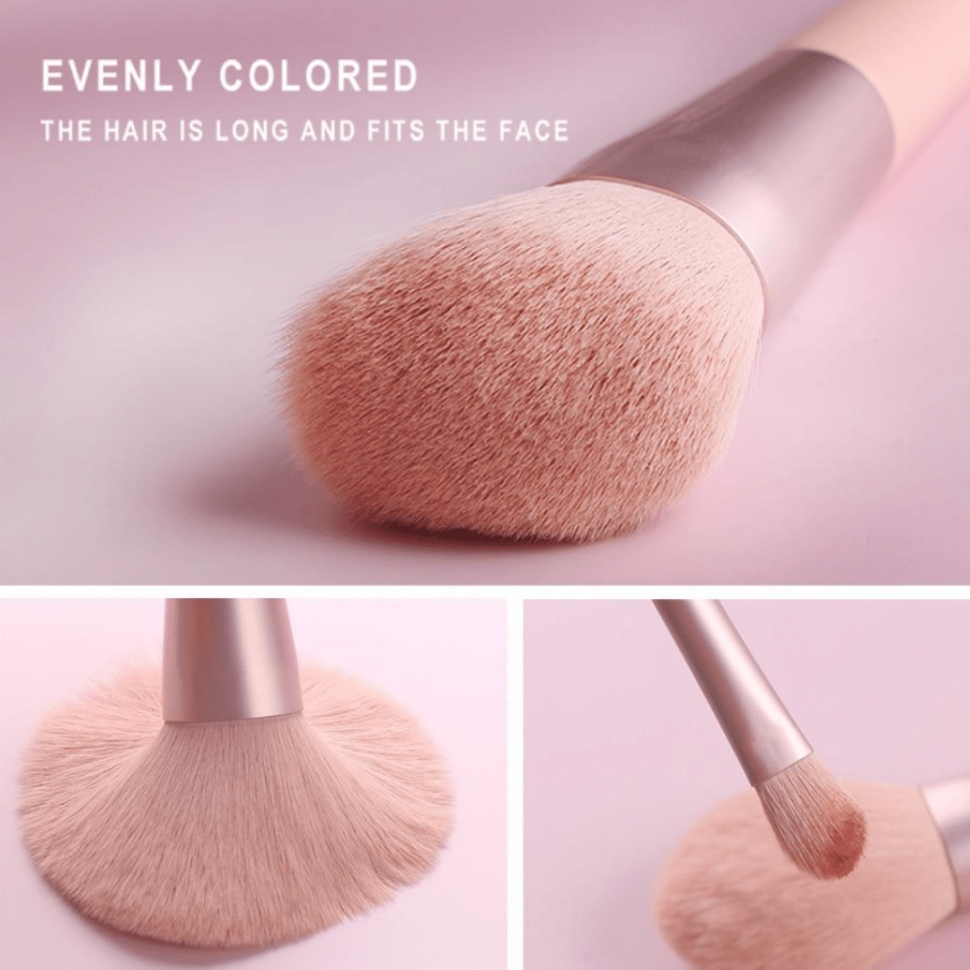 Kit de Pinceaux de Maquillage Professionnel | 11 Outils pour Fini Impeccable