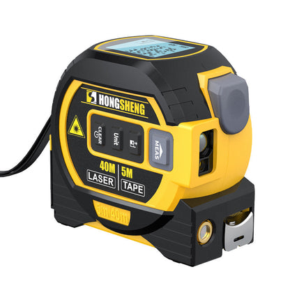 Ruban à Mesurer Laser Infrarouge 3-en-1 | Précision et Polyvalence pour Professionnels