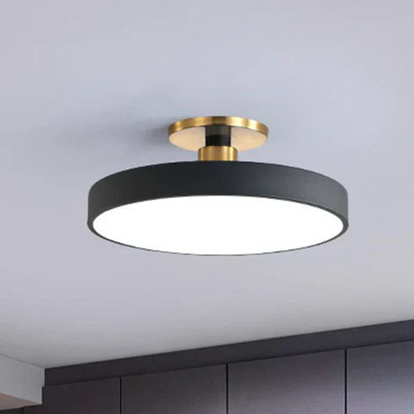 Lampe de Plafond Scandinave Moderne | Éclairage Ambiant Doux et Élégant