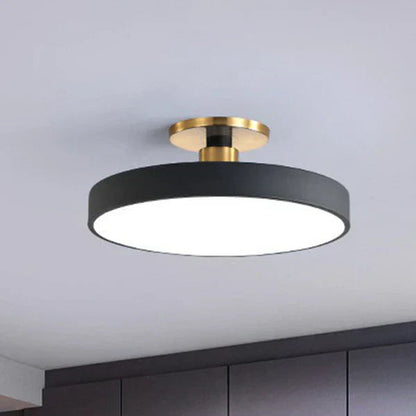 Lampe de Plafond Scandinave Moderne | Éclairage Ambiant Doux et Élégant
