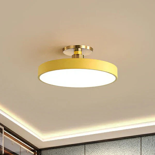 Lampe de Plafond Scandinave Moderne | Éclairage Ambiant Doux et Élégant