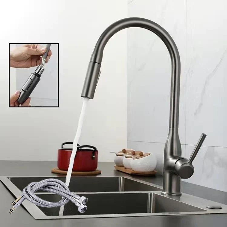 Robinet de Cuisine avec Douchette Extractible | Design Élégant et Installation Facile