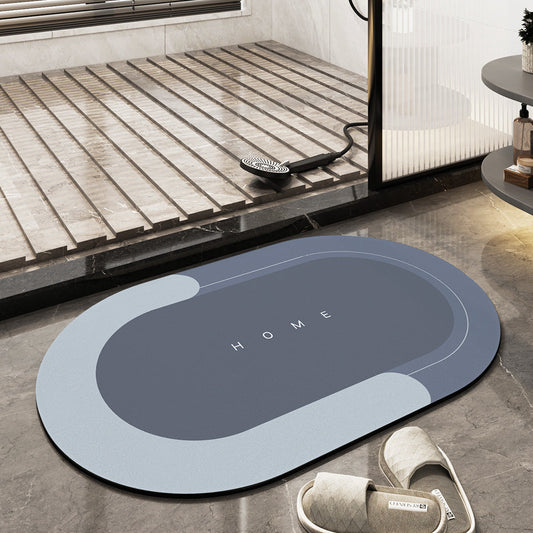 Tapis de Bain Absorbant et Séchant Rapidement | Confort Moelleux et Entretien Facile