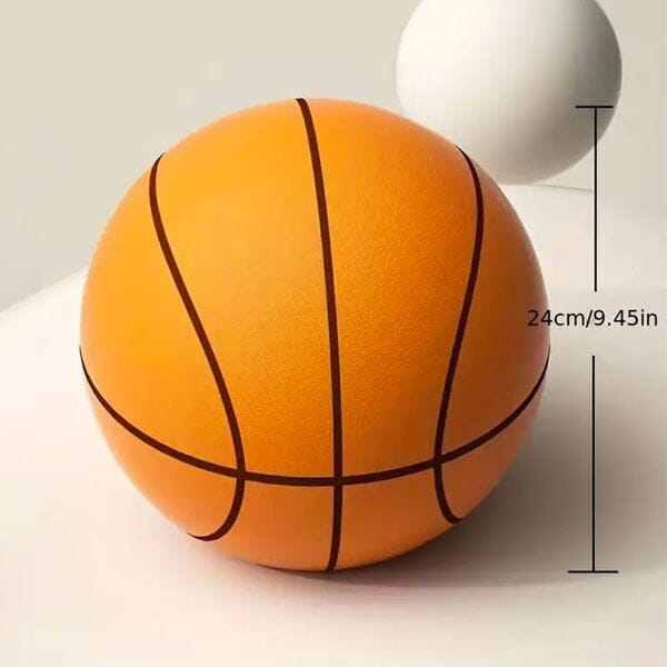 Ballon de Basket Silencieux | Entraînement Discret à Domicile