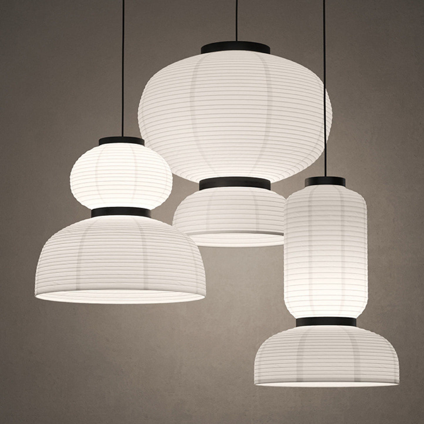 Lampe Pendante Wabi Sabi Japonaise | Design Artisanale et Éclairage Chaleureux