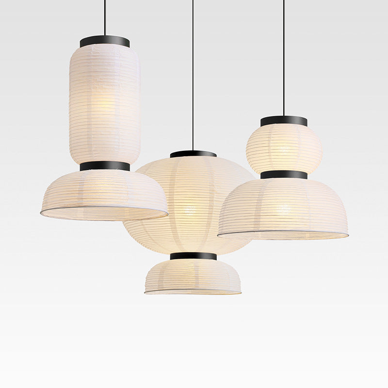 Lampe Pendante Wabi Sabi Japonaise | Design Artisanale et Éclairage Chaleureux