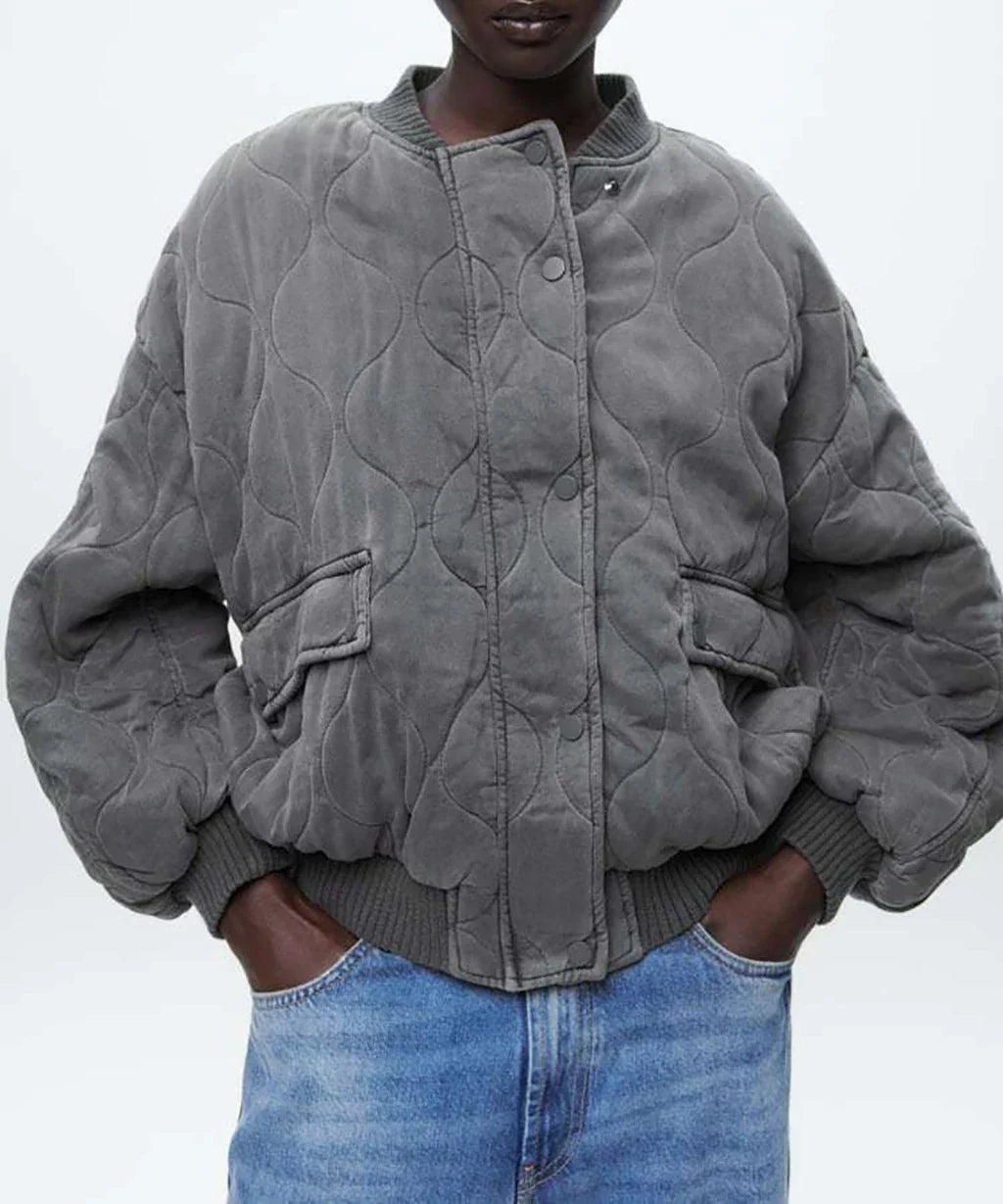 Veste Puffer d'Hiver pour Femmes | Coupe Ample et Style Moderne