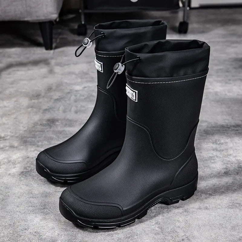 Bottes de Pluie Mi-mollet pour Femmes | Légères et Imperméables avec Adhérence