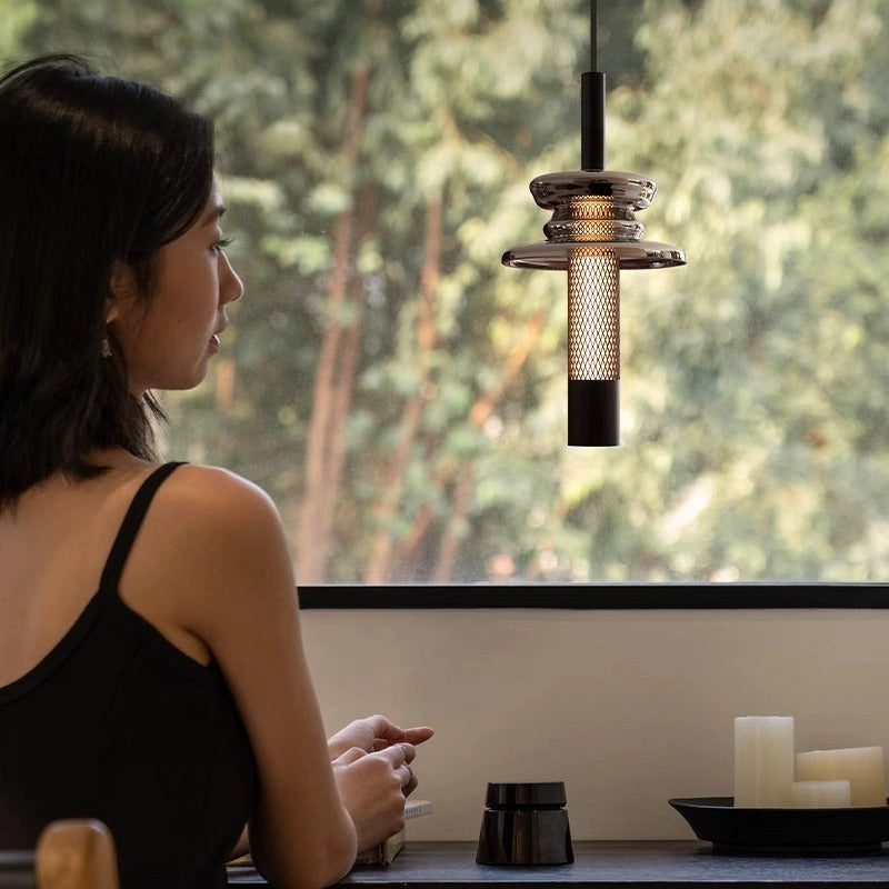 Lampe Suspendue Géométrique LED | Design Contemporain et Réglable