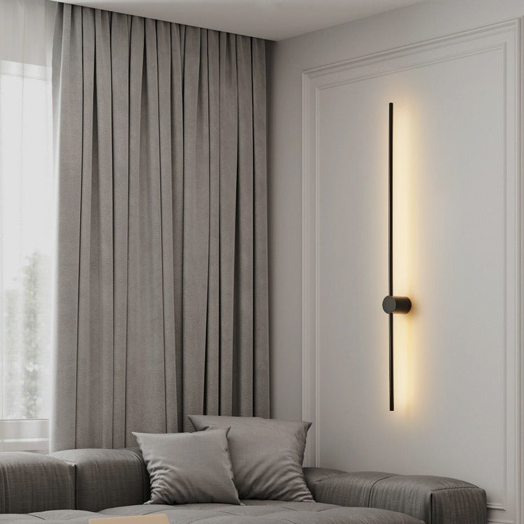 Applique Murale Linéaire Moderne | Design Élégant et Atmosphère Chaleureuse