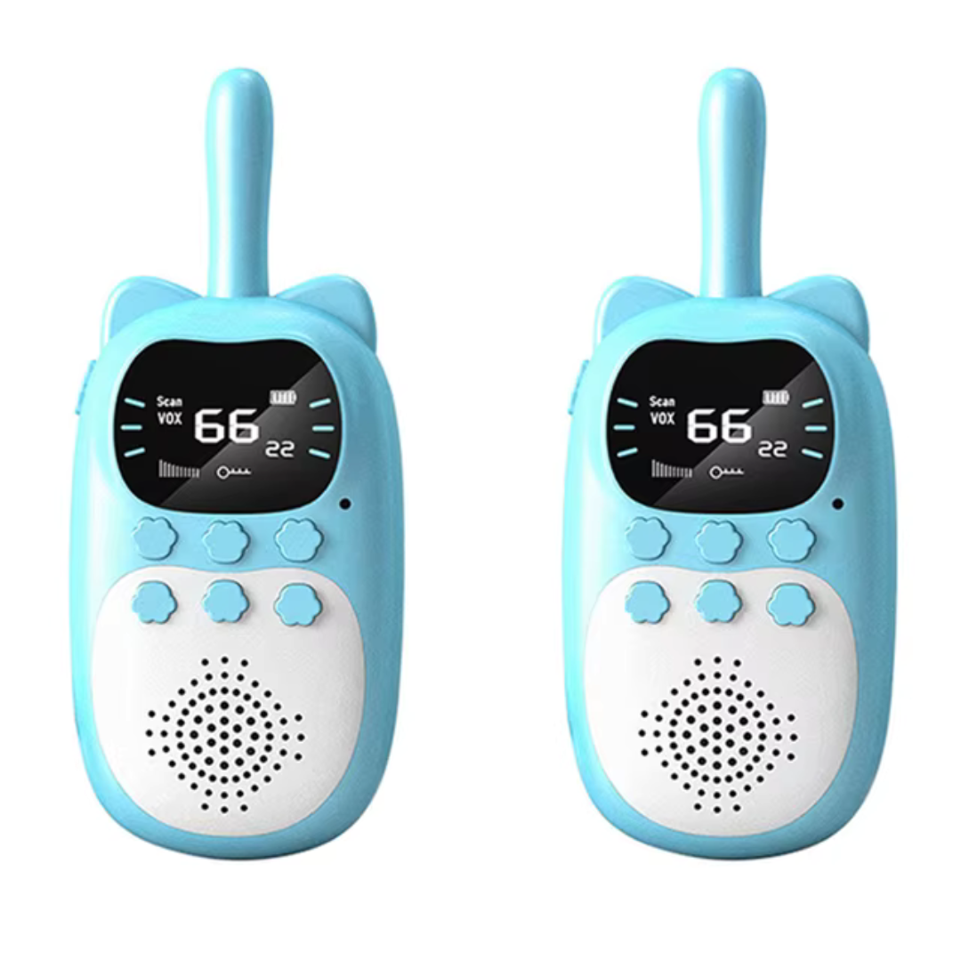 Talkies-walkies Rechargeables pour Enfants | Portée de 3 km et Design Durable