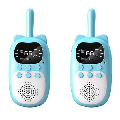 Talkies-walkies Rechargeables pour Enfants | Portée de 3 km et Design Durable