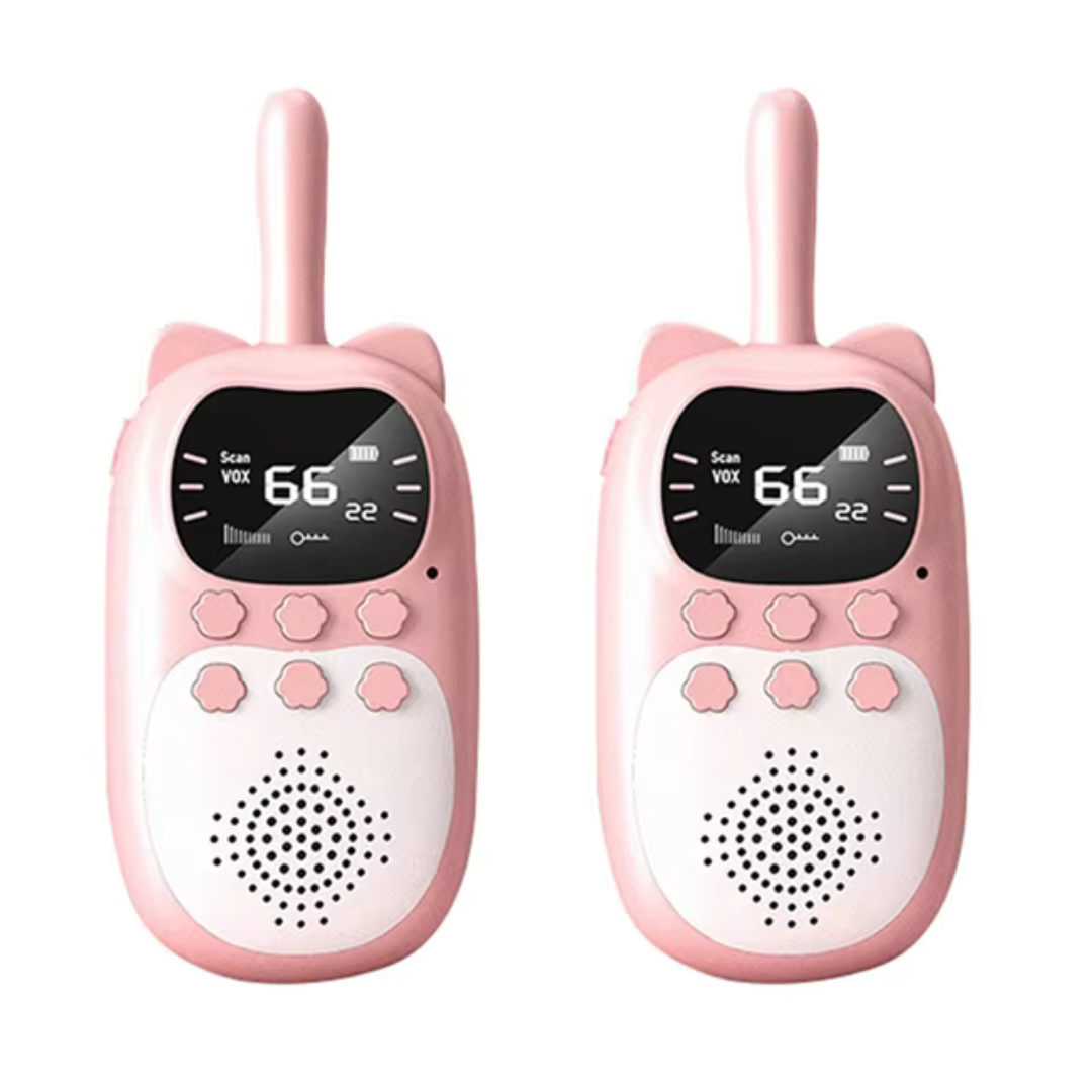 Talkies-walkies Rechargeables pour Enfants | Portée de 3 km et Design Durable