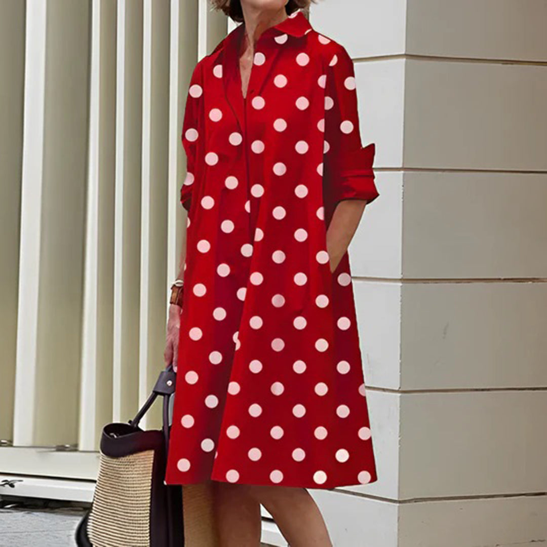 Robe Longue Élégante pour Femmes | Confort et Style Printanier Raffiné