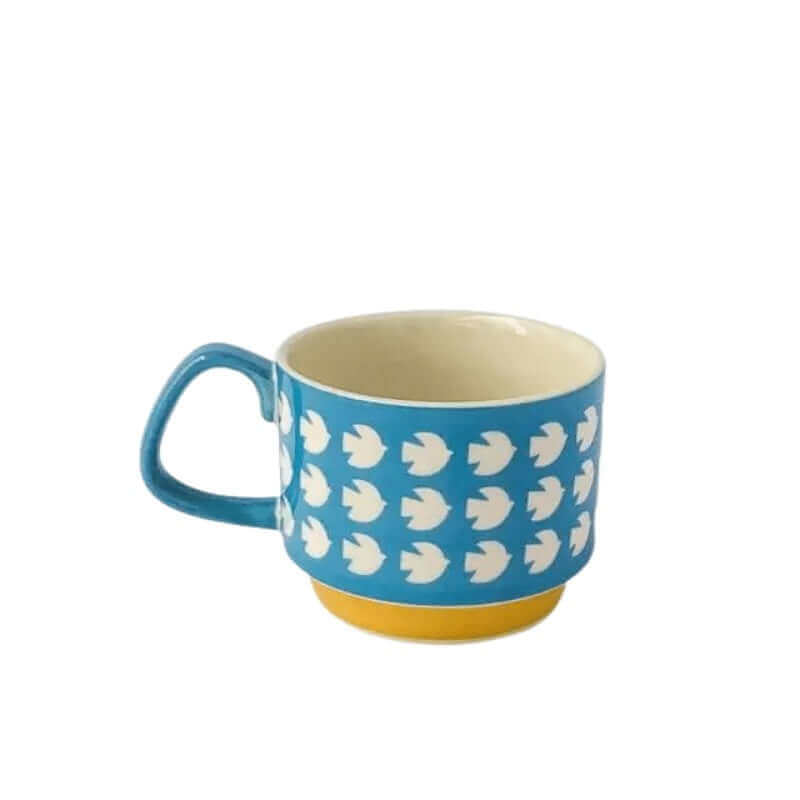 Tasses à Café en Céramique Rétro | Design Unique et Pratique