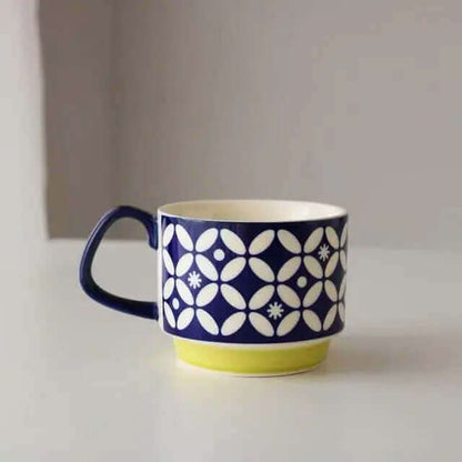 Tasses à Café en Céramique Rétro | Design Unique et Pratique
