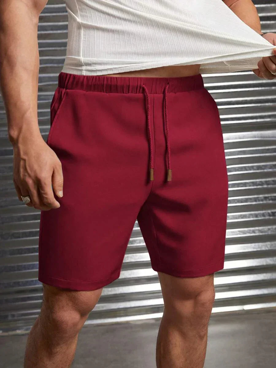Shorts Légers à Cordon de Serrage | Confort et Style Décontracté pour Été