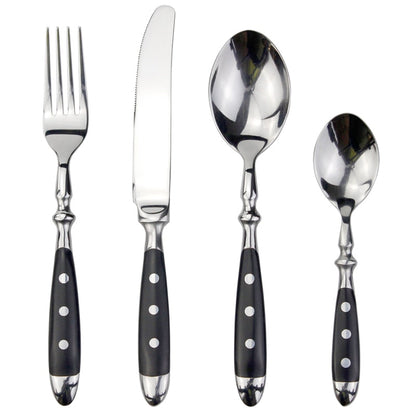 Couverts en Acier Inoxydable Vintage | Ensemble Élégant et Durable pour Repas