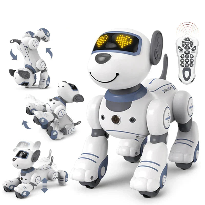 Chien Robot Interactif pour Enfants | Commandes Vocales et Tours Programmables