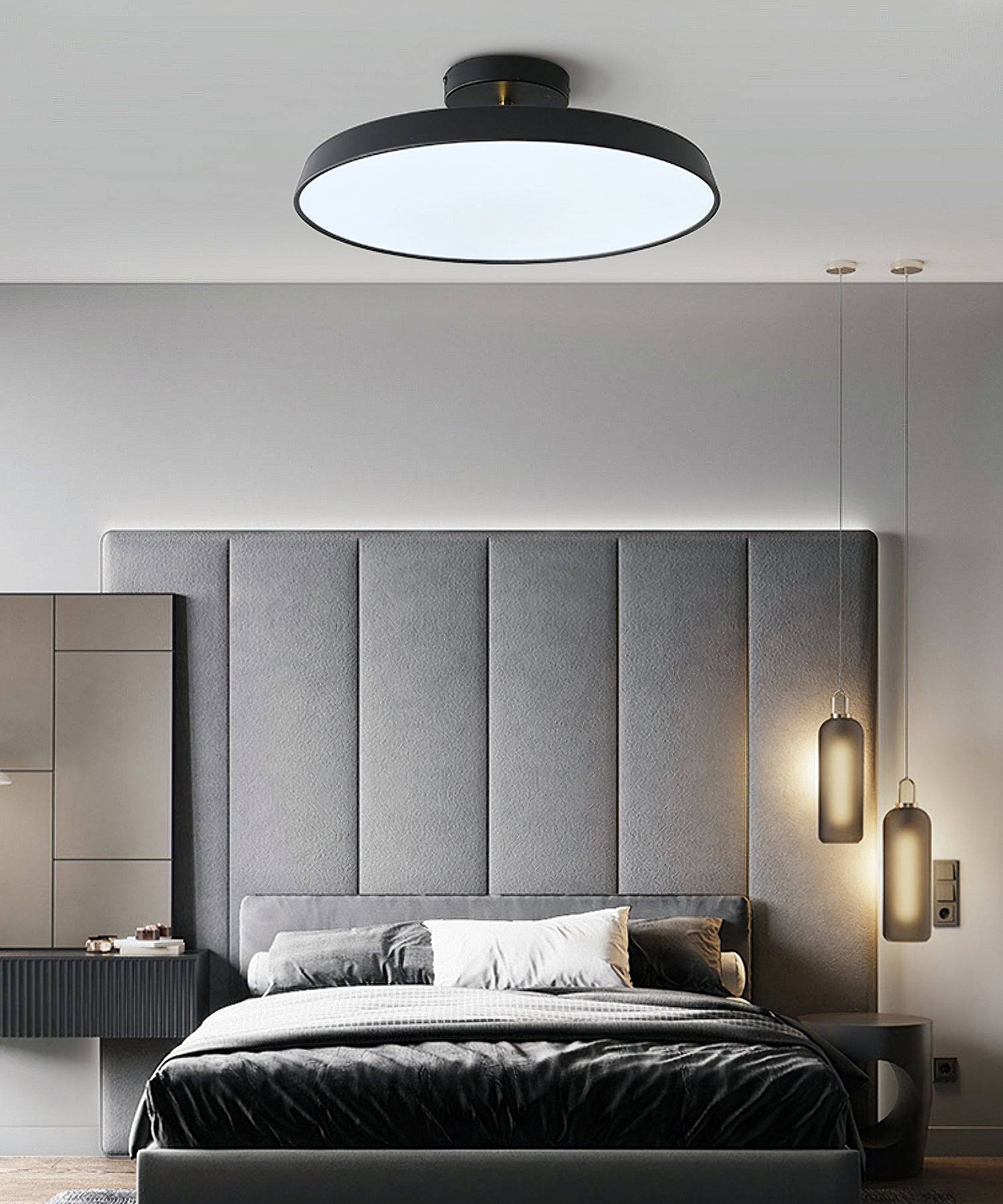 Plafonnier LED Moderne et Élégant | Illumination Parfaite pour Tous les Espaces