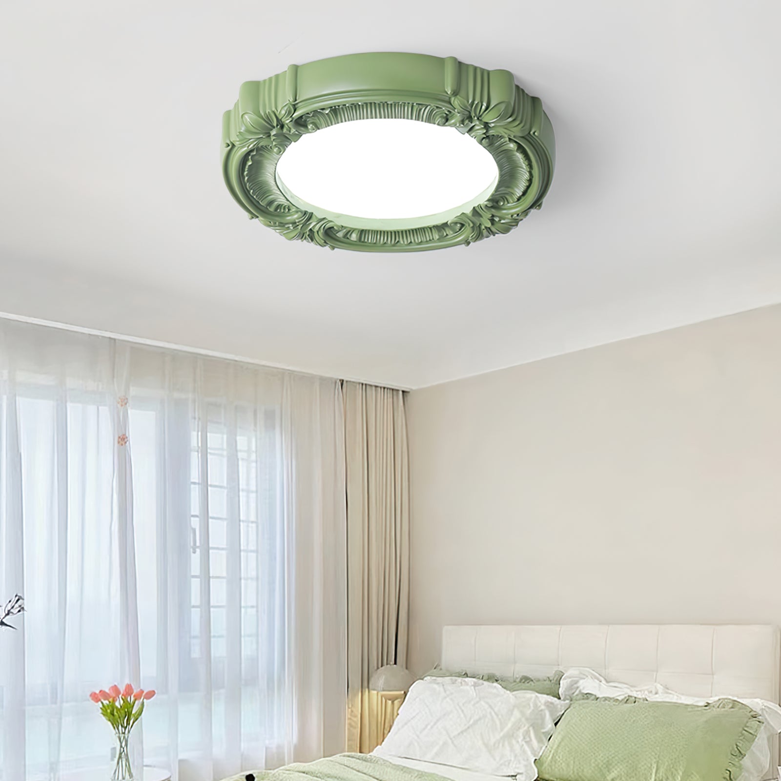 Luminaire de Plafond Rétro Dimmable | Éclairage Élégant et Durable pour Intérieur