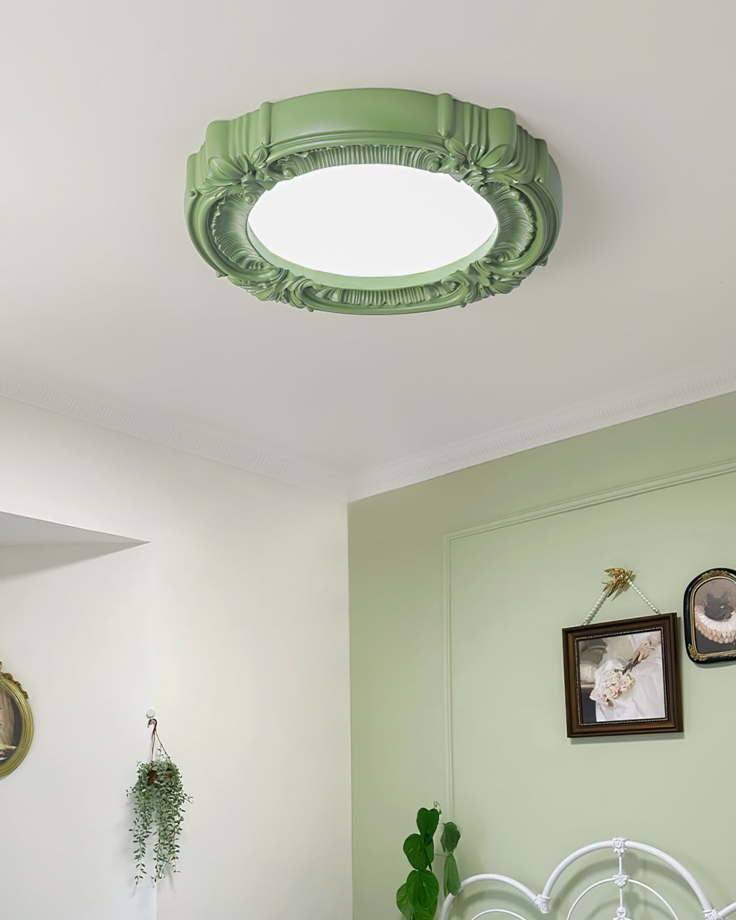 Luminaire de Plafond Rétro Dimmable | Éclairage Élégant et Durable pour Intérieur