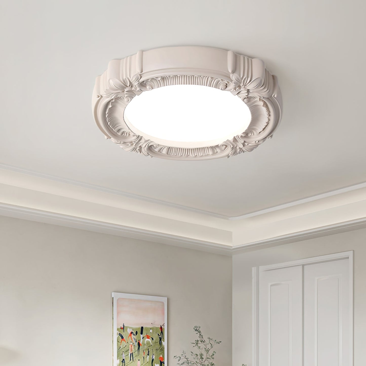 Luminaire de Plafond Rétro Dimmable | Éclairage Élégant et Durable pour Intérieur