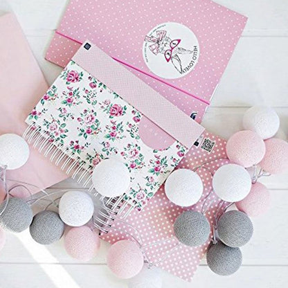 Guirlande de Boules de Coton | Ambiance Chaleureuse et Conviviale