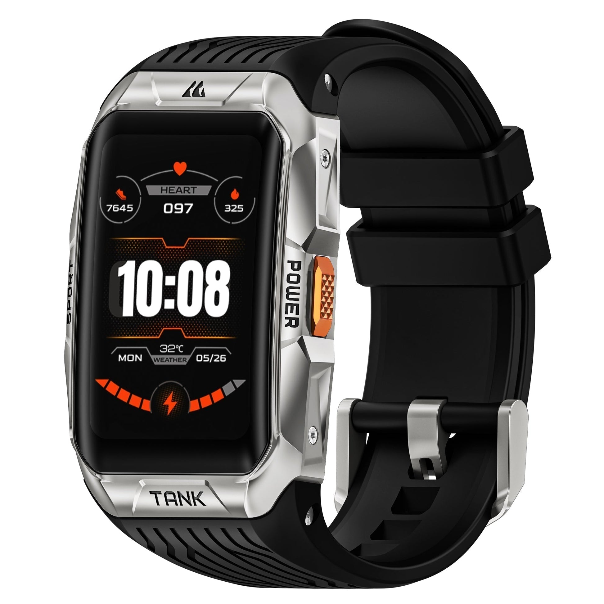 Montre Connectée Étanche et Robuste | Écran AMOLED de 1,64 Pouce