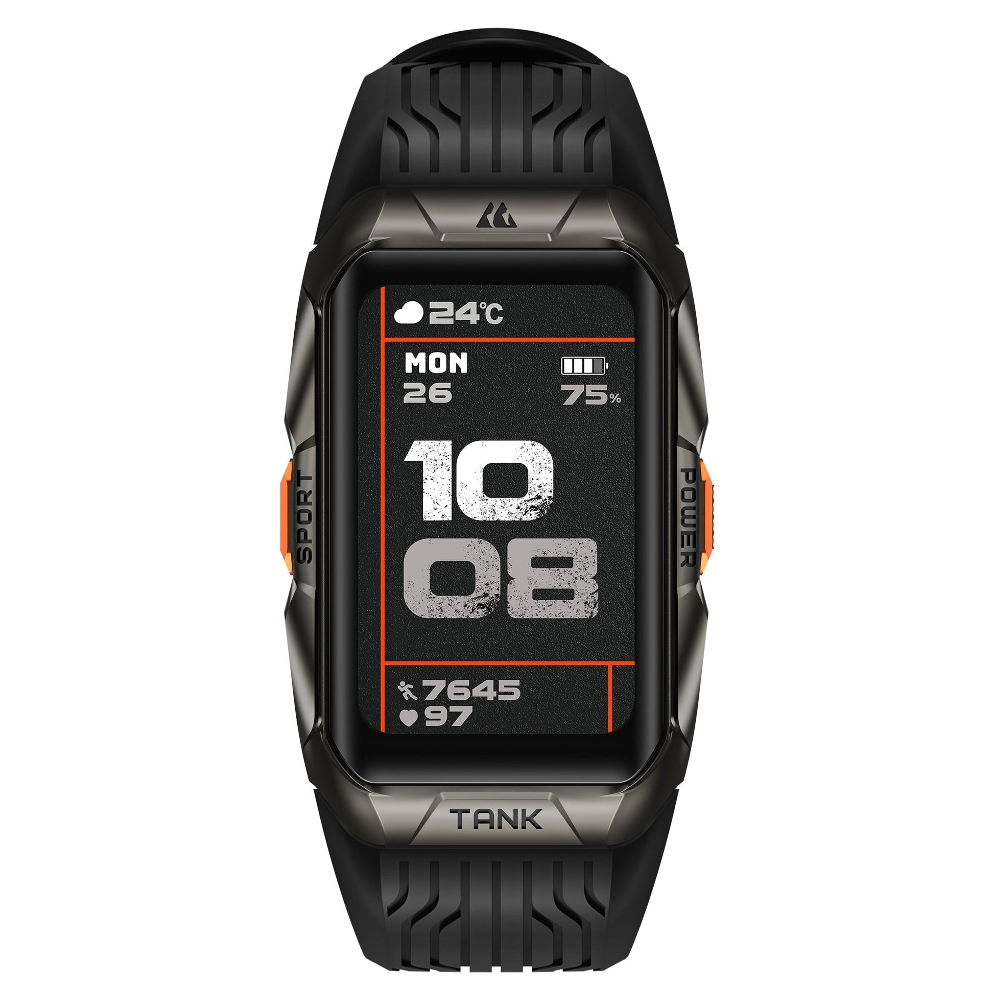 Montre Connectée Étanche et Robuste | Écran AMOLED de 1,64 Pouce