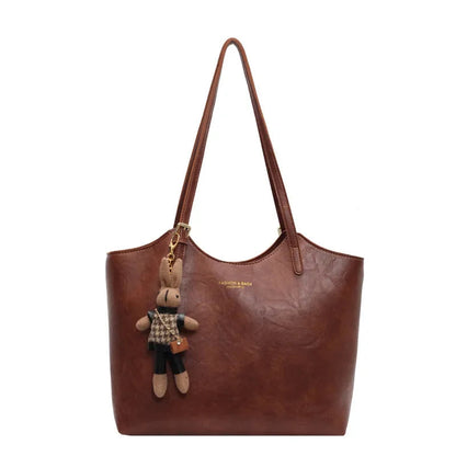 Sac fourre-tout en Cuir Vegan | Élégant et Spacieux pour Usage Quotidien