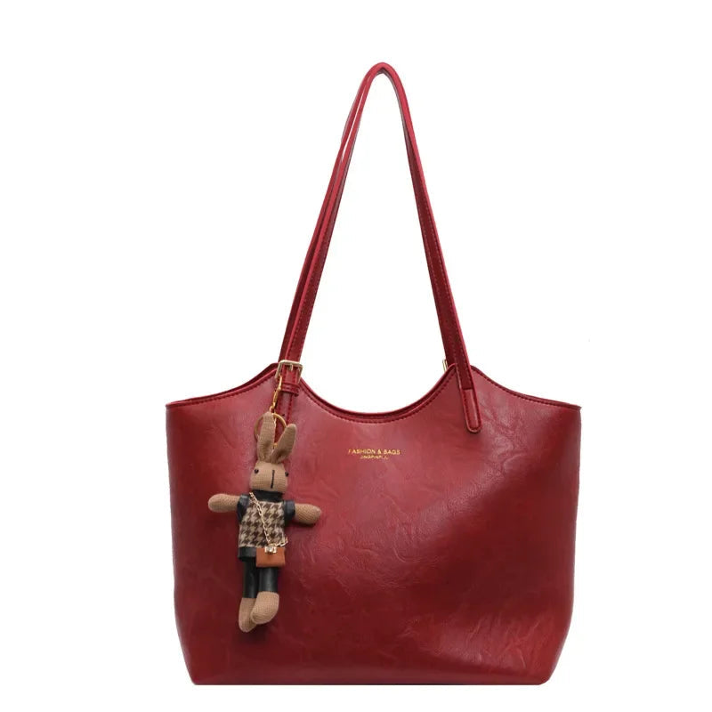 Sac fourre-tout en Cuir Vegan | Élégant et Spacieux pour Usage Quotidien