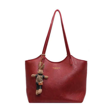 Sac fourre-tout en Cuir Vegan | Élégant et Spacieux pour Usage Quotidien