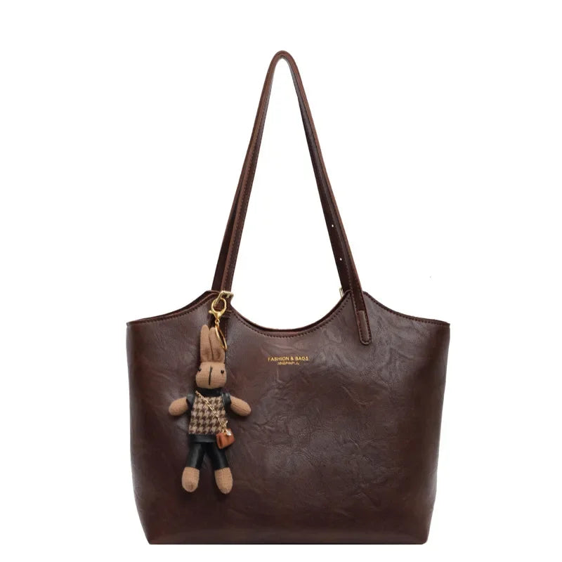 Sac fourre-tout en Cuir Vegan | Élégant et Spacieux pour Usage Quotidien